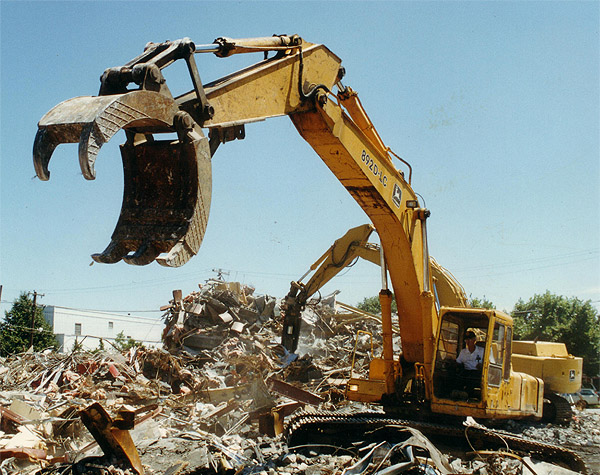 Bodine Mfg. All Pro Heavy Duty Demoltion Grapple, Scrap Yard and Demoliton Recycling, HDDM