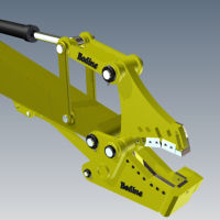 Bodine 'Contractor Series' Metal Shear for the Demolition and Recycling Industries.